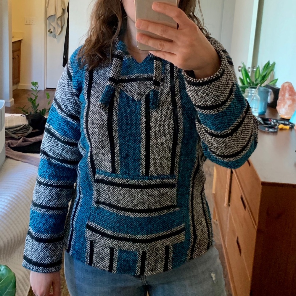 Blue Baja Hoodie